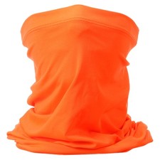 Summer Neck Gaiter Unisex Sun Protection Face Mask, Orange