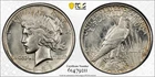 1921 HIGH RELIEF PEACE DOLLAR PCGS AU58 - PQ!