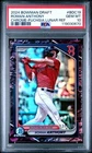 Roman Anthony 2024 Bowman Draft Chrome Fuchsia Lunar Refractor /199 - Gem PSA 10