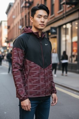 Nike Therma-Fit Miler Repel Run Division Medium, Hood, Zip