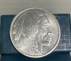 1 Troy oz .9999 Fine Silver Liberty Native American W/ Buffalo Round Silver Coin