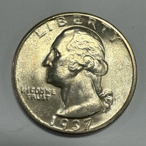 1937-D Washington Quarter — photo from another recent sale