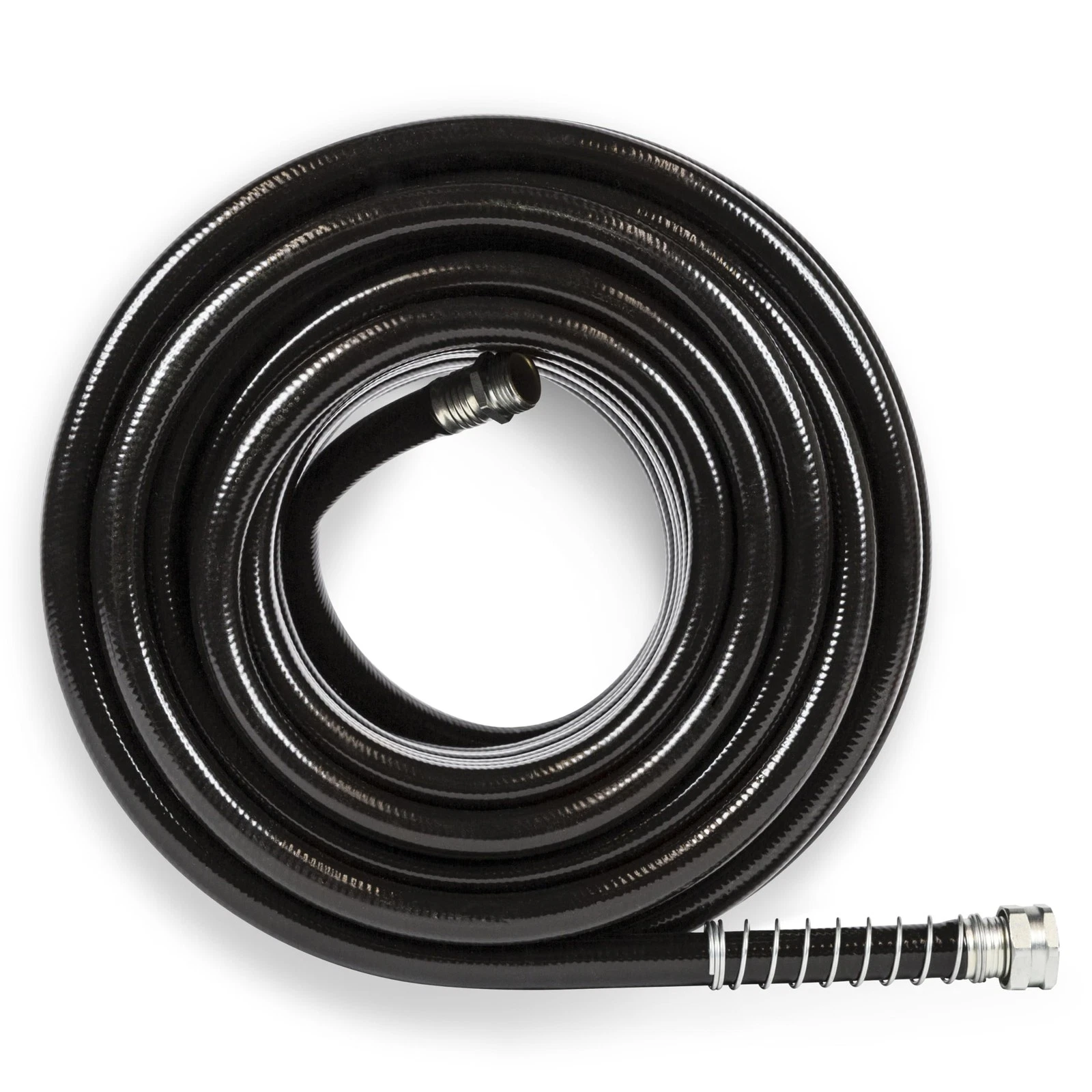 Gilmour Pro 5/8" x 100' Heavy Duty Flexogen Water Hose, Flexible Garden Hose for Vegetable Gardens, Flower Beds, and Lawn Sprinklers, Black