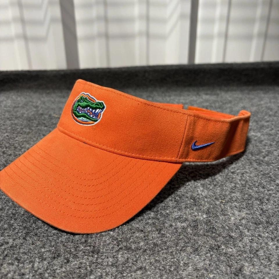 Nike Florida Gators Visera Gorra Sombrero Adulto Talla Única Naranja Ajustable Para Hombre Foto 4 de 4