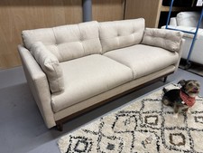 Swoon Klee 3 Seater Sofa In House Weave Almond RRP £2029