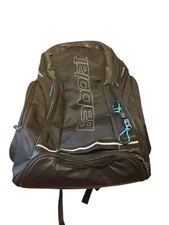 Babolat Team Maxi Tennis Black Large Padded Sports Backpack.