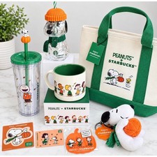 Starbucks x Peanuts Snoopy Fall 2026 Collection Snoopy Mug, Tote Mug Tumbler ++
