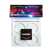 DrumDots Original Drum Dampener Pads - 4pk