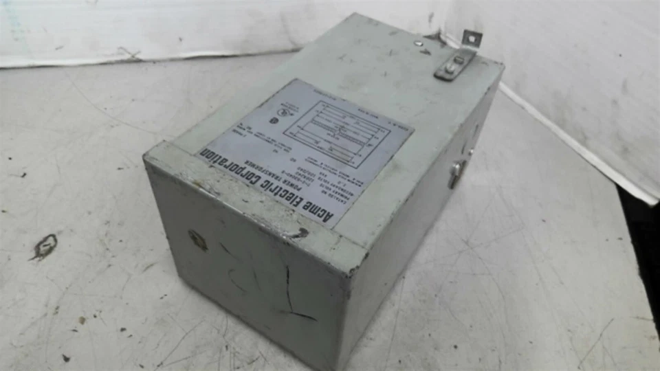 Acme Electric T-1-53040-S 120x240 Pri V 120/240 Sec Volts 1.0kVA Transformer - Image 4 of 4