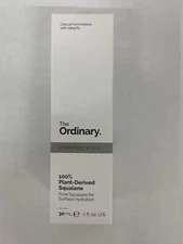 The Ordinary, Oil Hydrators 100% Plant-Derived Squalane, 1oz/30ml