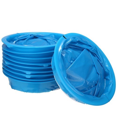 10-Pack Disposable Emesis Vomit Puke Throw-Up Barf Bags Air Sea Car Sickness Aid - Picture 4 of 11