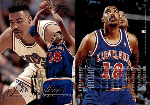 1994-95 Flair John Williams #32 Cleveland Cavaliers - Picture 1 of 3