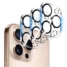 3x Protector De Lente Camara Cristal HD Para iPhone 16 PRO / iPhone 16 PRO MAX