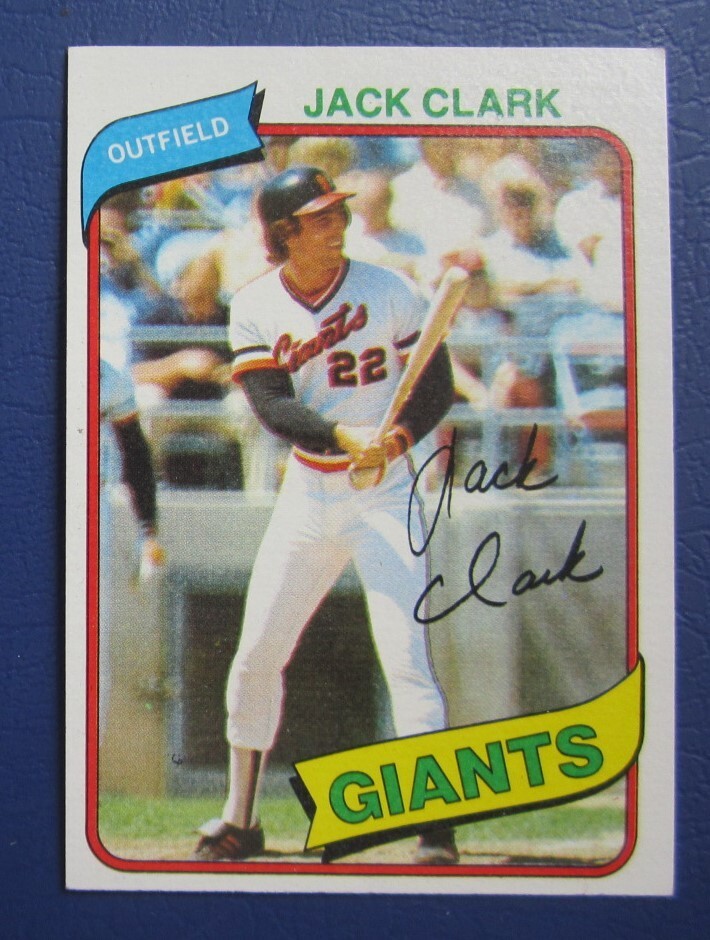 1976 Topps Jack Clark (San Francisco Giants) #167 EX/NRMT | eBay