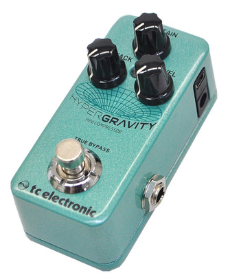 tc electronic HYPERGRAVITY MINI COMPRESSOR Gitarren-Effekt-Pedal MD3 TRUE BYPASS