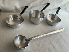 Vintage Creative Playthings Aluminum Cookwear Pans Pots Dipper Spoon Italy