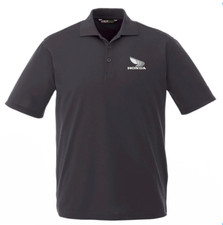 Polo Honda Motorcycle Performance Golf Shirt Men Polyester Gift Black Grey White