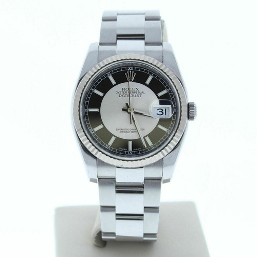 Rolex Datejust 116234 Oyster Band Black 
