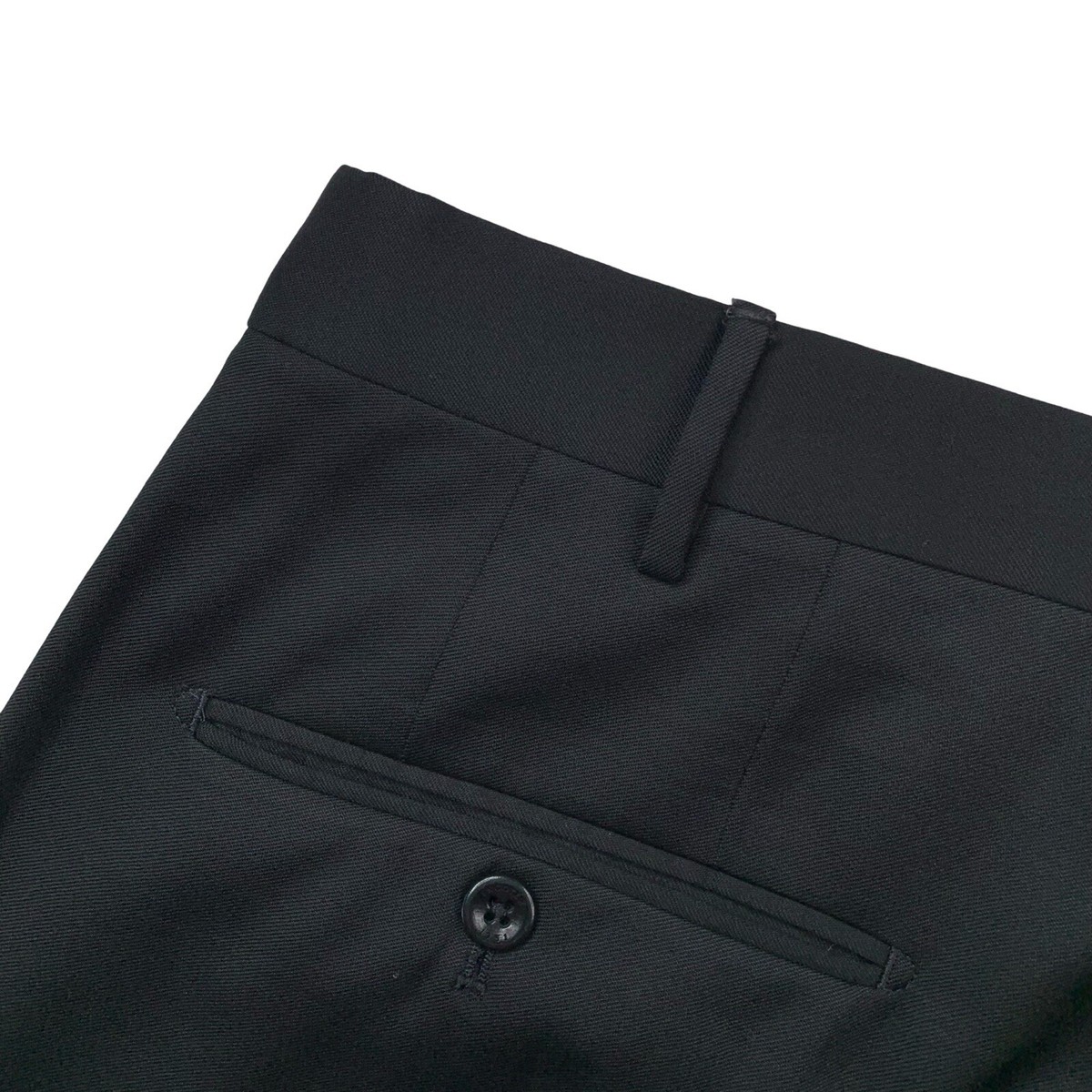 Mint! 36 X 30.5 Incotex Solid Black Classic Fit Pattern B Mint! 36 X 30.5 Incotex Solid Black Classic Fit Pattern B