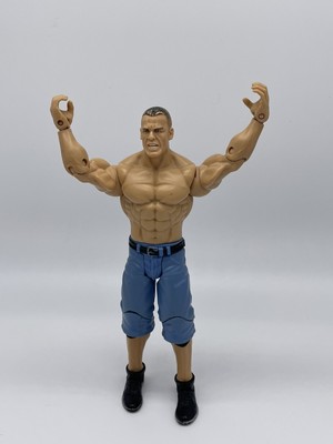 WWE John Cena Action Figure Mattel 2010 Wrestling Elite Blue
