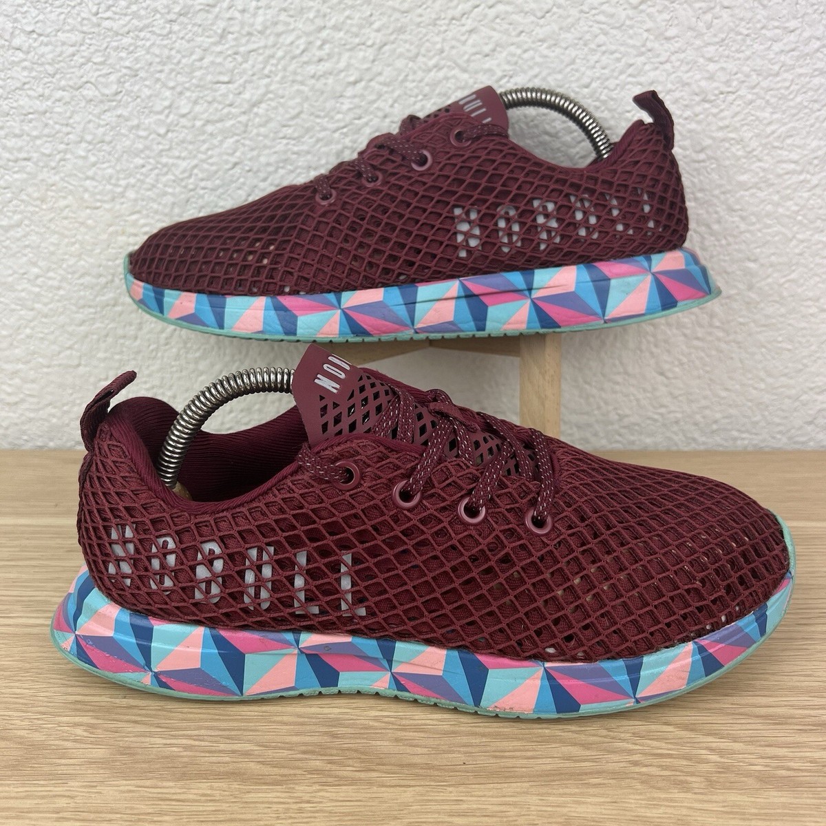NOBULL Diamond Mesh Runner Cabernet Prism Men display picture 2