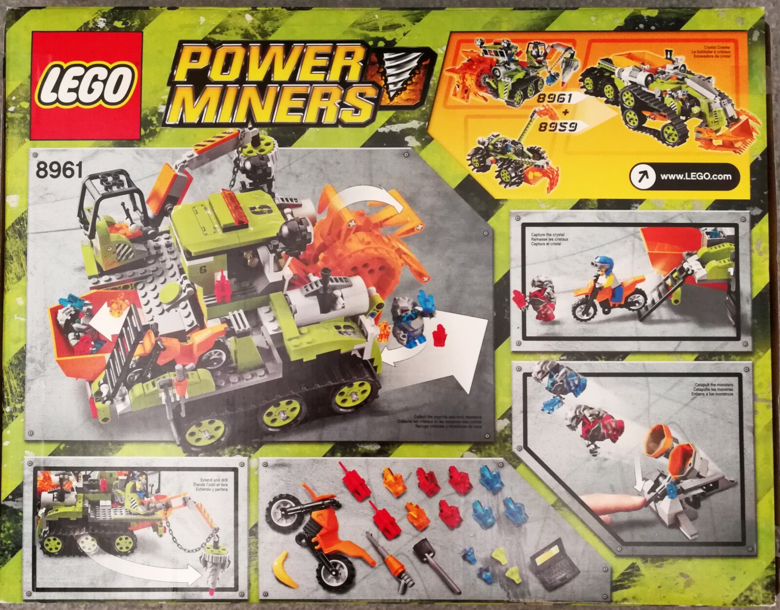 lego power miners 8961