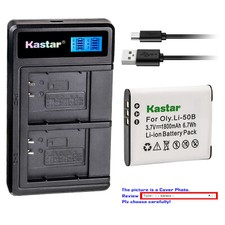 Kastar Battery LCD Dual Charger for Panasonic Original VW-VBX090 Battery Charger