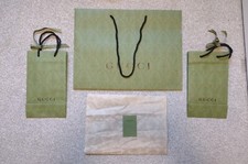 Gucci shopping bag e confezione