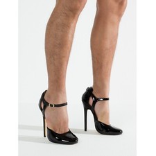 Super High Heels Stiletto Pink Drag Queen Men's LGBTQ Lady Shoes 40-48