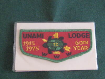 Unami 1 flap 60th Anniversary Flap  BT