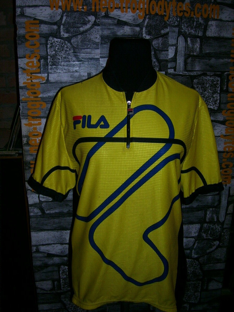 Vintage Cycling jersey shirt '90s by FILA maglia bici ciclismo