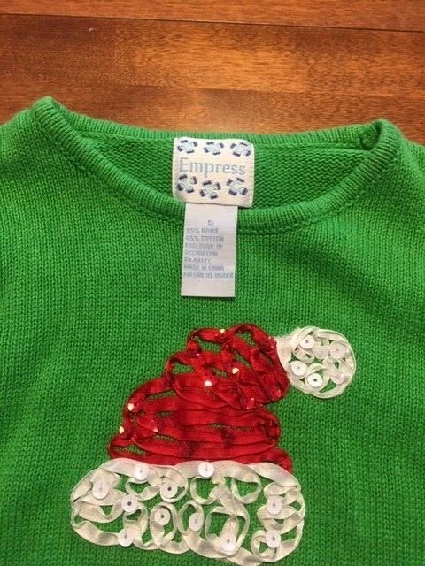 Christmas sweater Size 5 - New without tag $7 - very cute! - Image 3 of 3