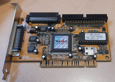 Tekram DC-395UW Ultra SCSI 50pin Ultra Wide 68pin PCI REV: 1,01 1999 rev3.0
