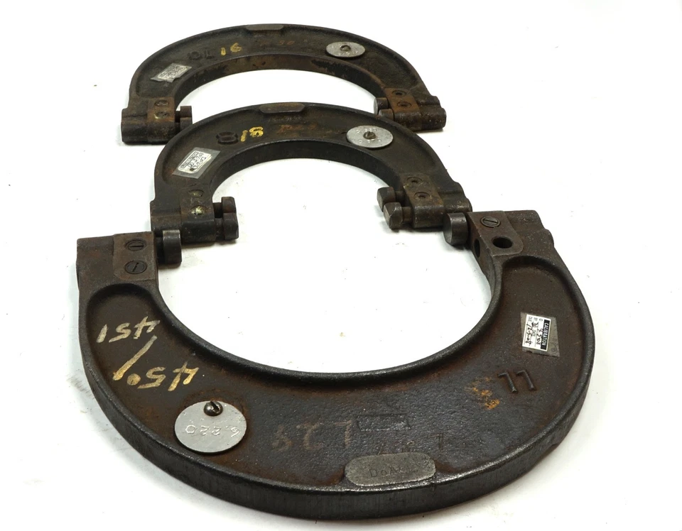 Conjunto de 3 medidores de pressão DoALL Go/No-Go 3-1/8~3-7/8", 4-5/8~5-3/8", 5-3/8~6-1/4" - Imagem 2 de 4