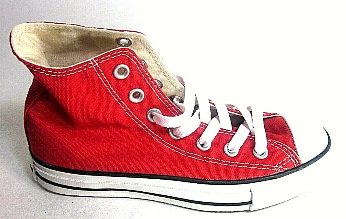 Converse Chuck Taylor High Top Shoes M9621 Red Men s Size 3 Womens Size 5