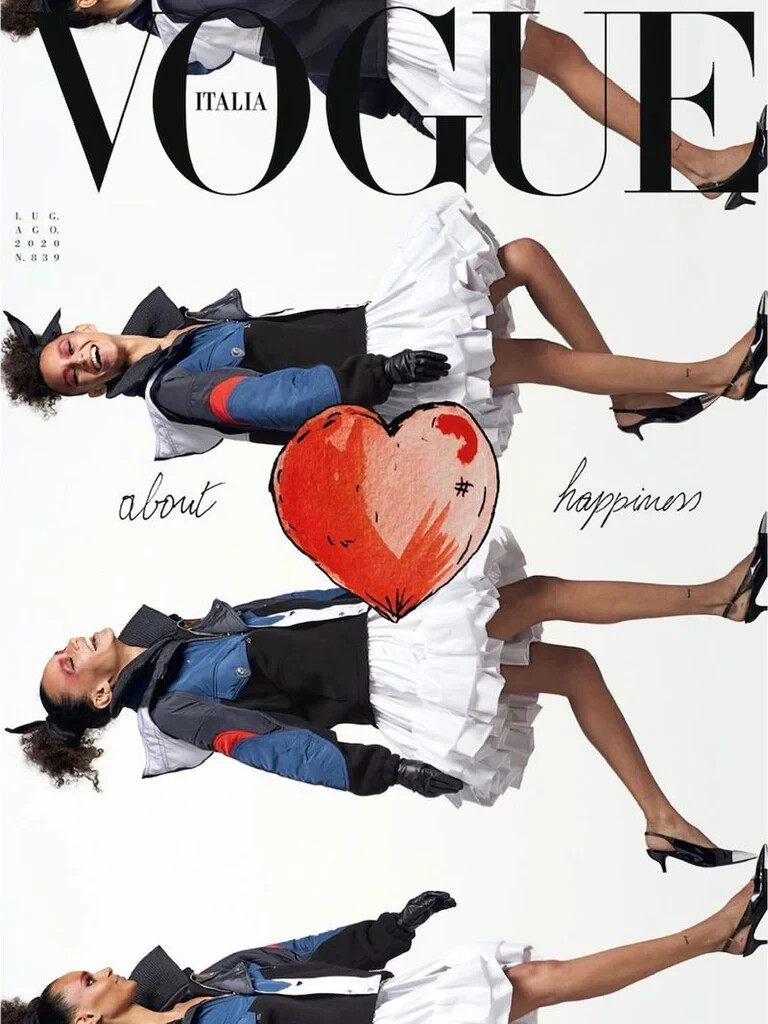 Vogue Italy Magazine July 2020 August 839 Binx Walton Mariacarla Boscono