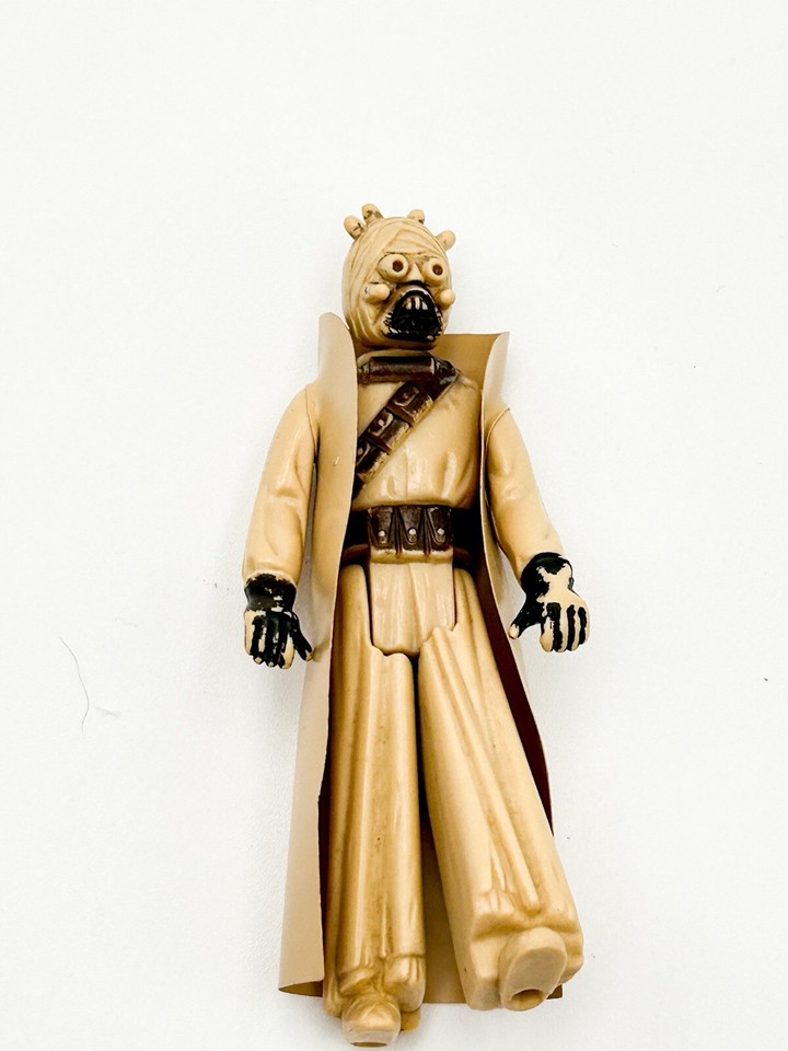 1977 Vintage Star Wars Sand People Tusken Raider Action Figure W/ Cape ...