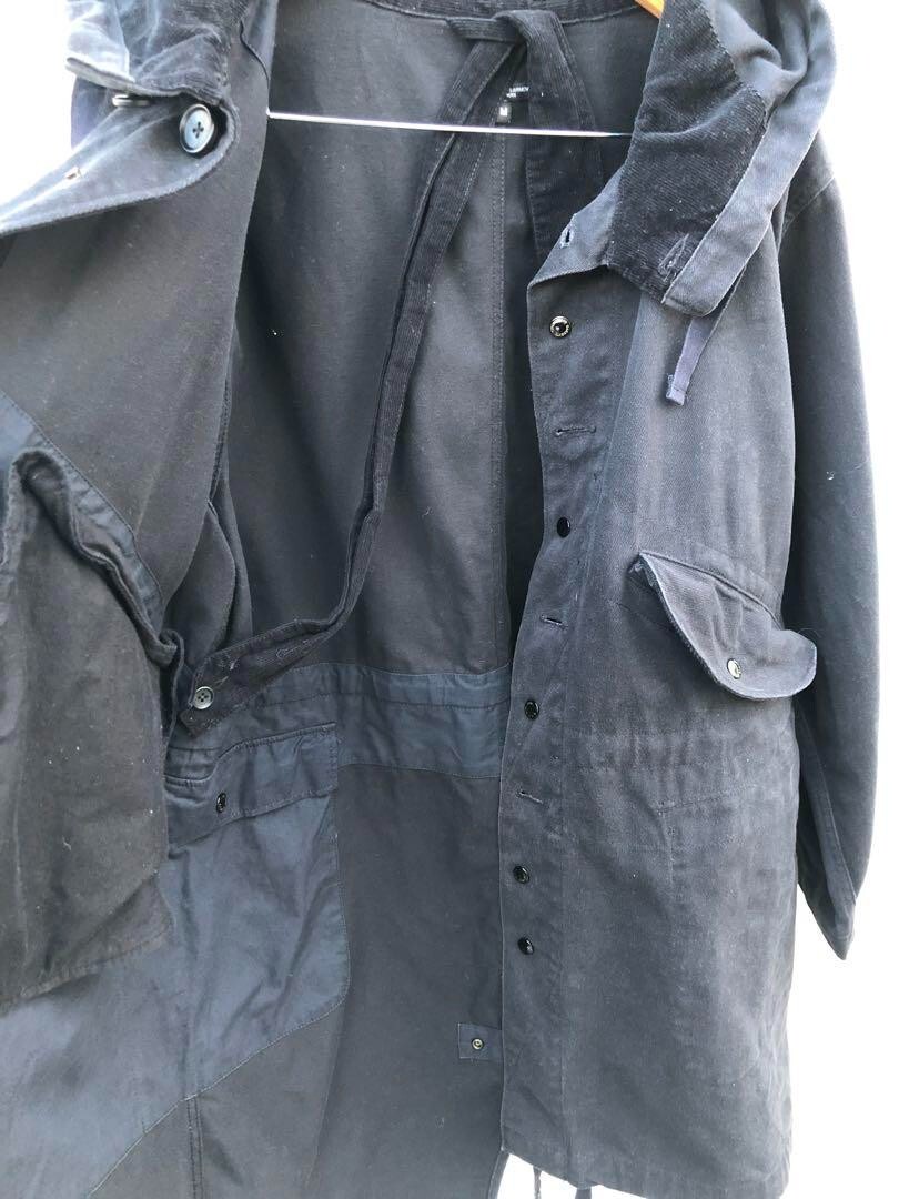 Engineered Garments men's Highland Parka denim size M black Engineered Garments men's Highland Parka denim size M black