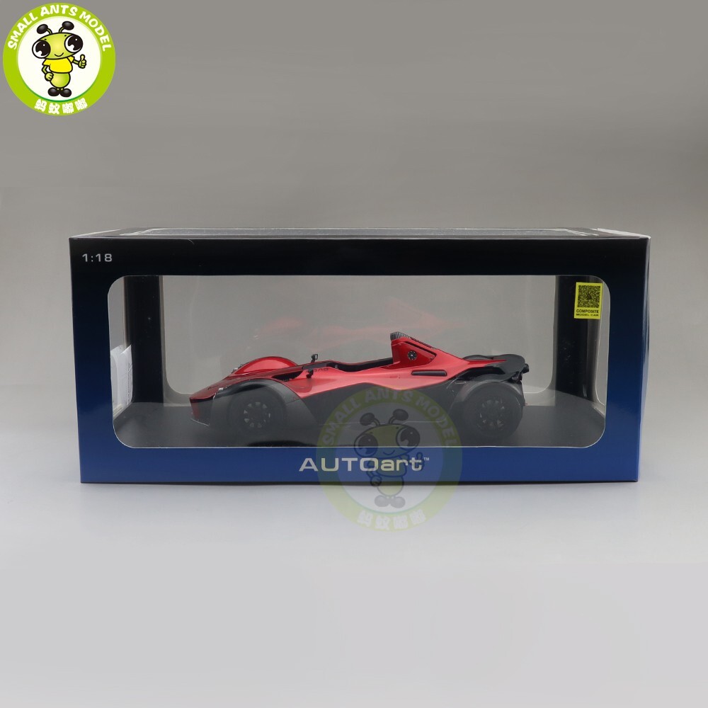 1/18 BAC Mono Autoart 18119 Red Model Toy Car Gifts For Friends | eBay
