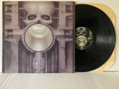 Emerson Lake & Palmer BRAIN SALAD SURGERY 1977 Atlantic Columbia Club VG+/VG++
