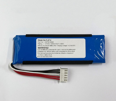 Battery for JBL Flip 4, Flip 4 Special Edition Replace JBL GSP872693 01 3000mAh