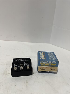 Solid State Anti Short Cycle Timer Ssac Ta24a5 2691x NOS
