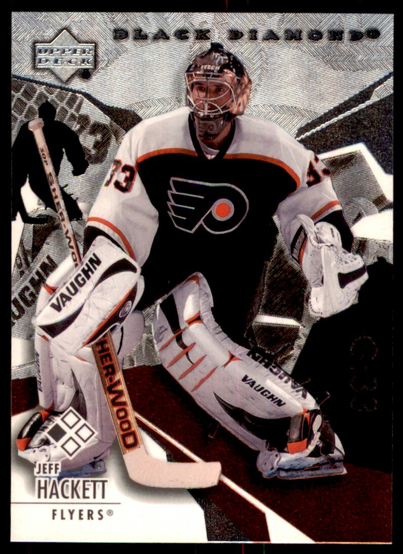 2003-04 Upper Deck Black Diamond #7 Jeff Hackett TNaDsQ