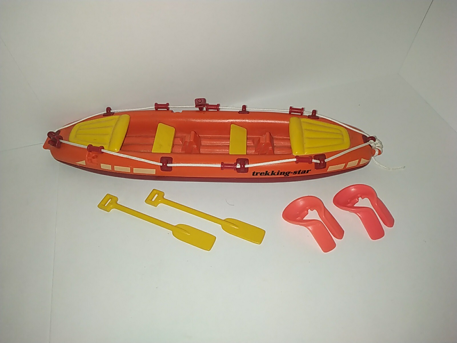 PLAYMOBIL - Ref. 3776 Lote Deportes Barca Hinchable Rafting Trekking Star Kayak