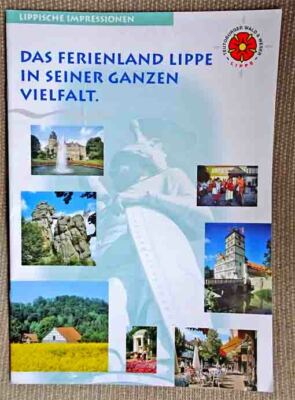 Lippe Ferienland Lippische Impressionen Teutoburger Wald, Heft 24 S .