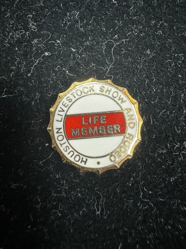 Houston Livestock Show And Rodeo Life Membership pin | eBay