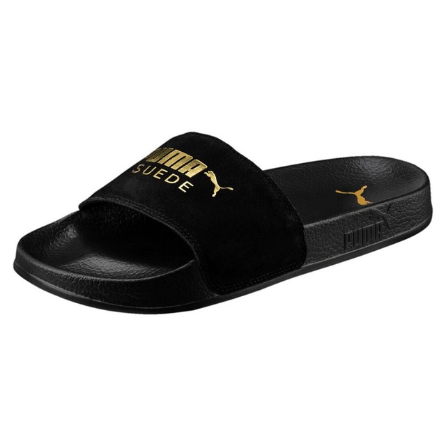 puma leadcat suede slides women's