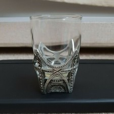 Malaysia Petronas Twin Tower Souvenir Metal Shot Glass from 1996