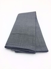  95 Bloomingdales Mens Handkerchief Solid Gray Dress Cotton Casual Pocket Square