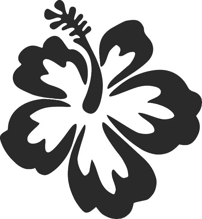 Flor Floral y jardín Calcomanías decorativas y vinilo arte